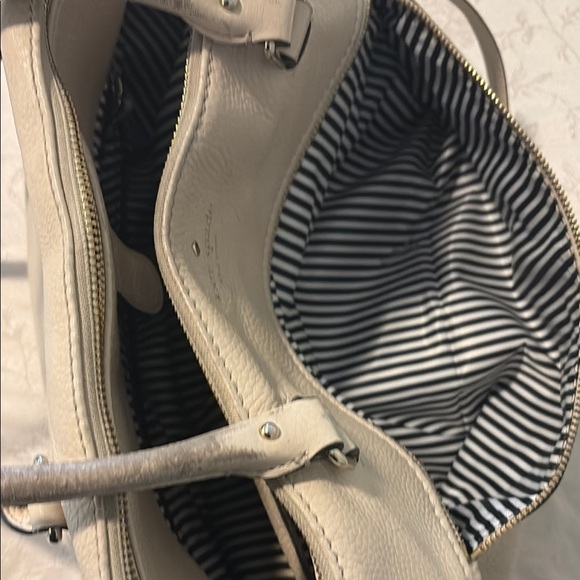 Authentic Kate Spade ♠️ Elegant Cream Handbag -Used - Picture 16 of 16
